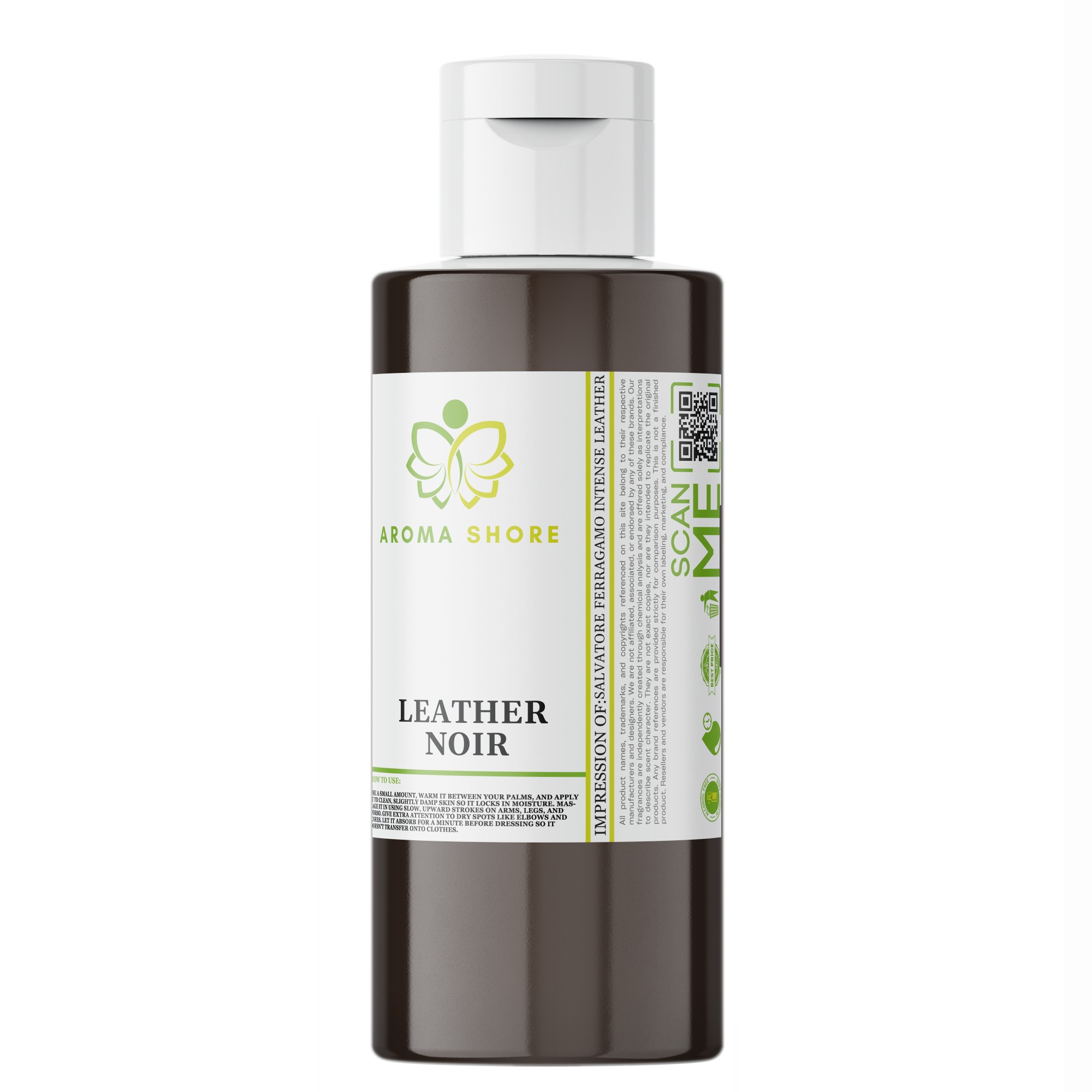 Leather Noir 16 oz