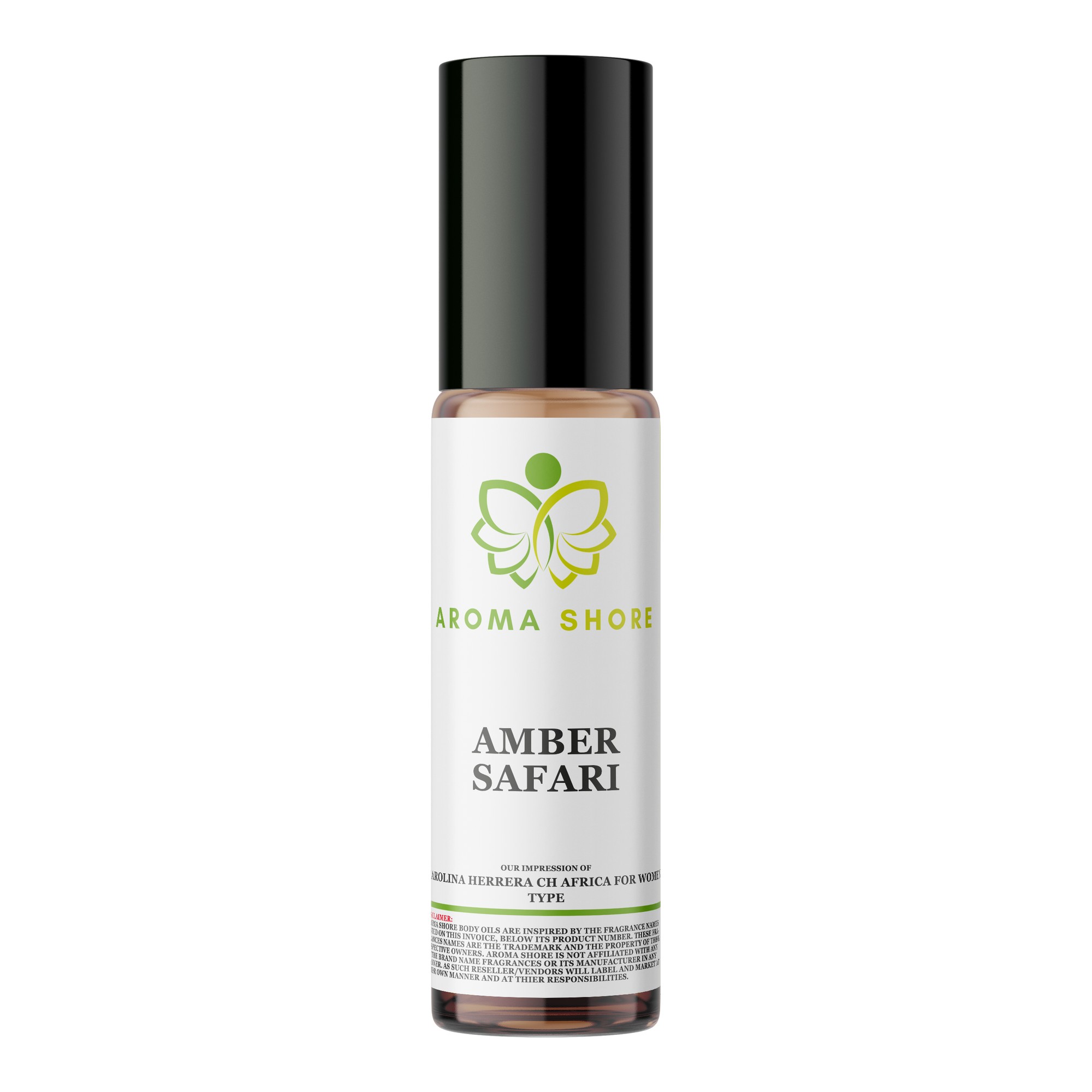 Amber Safari perfume oil — impression of Carolina Herrera CH Africa for Women