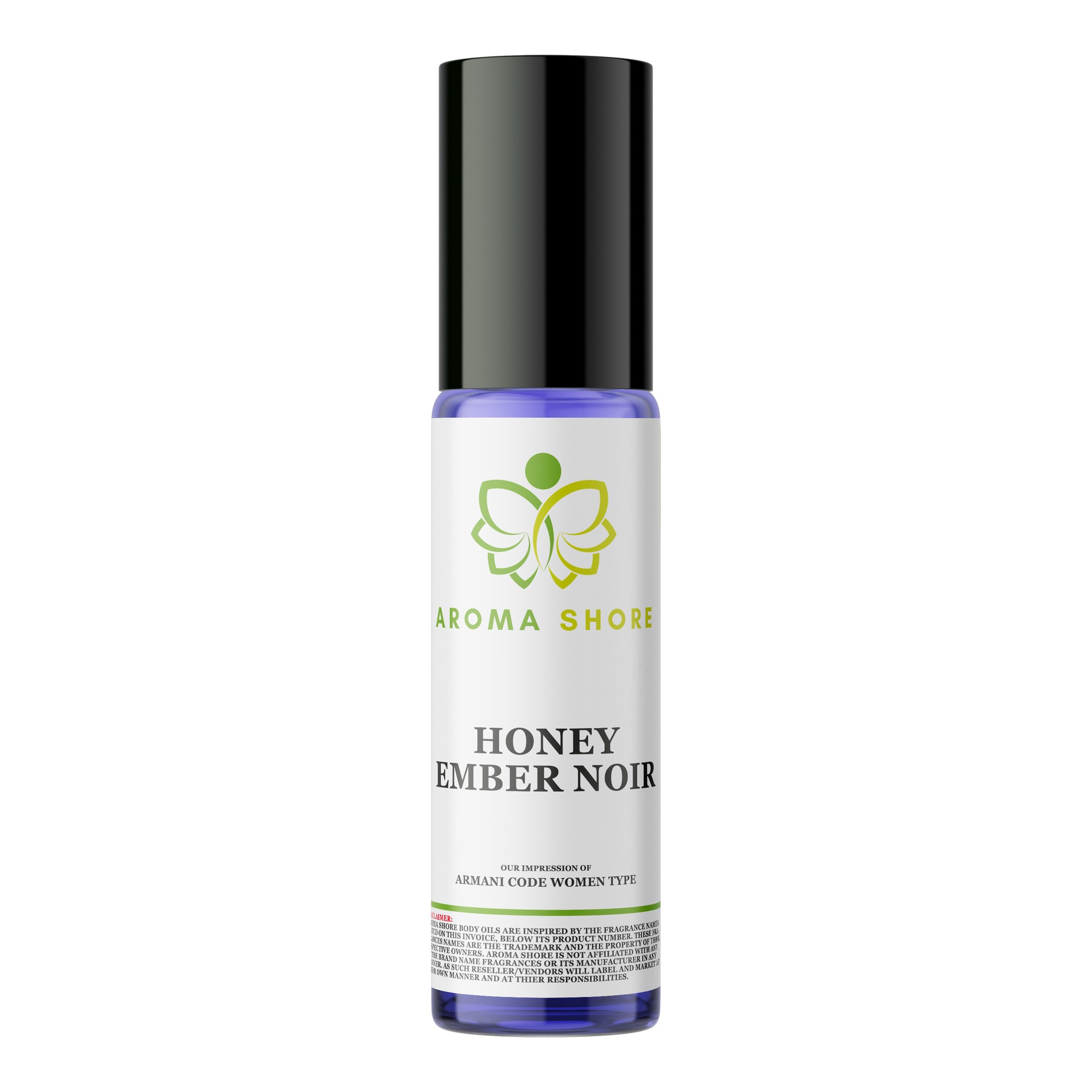 Honey Ember Noir perfume oil — impression of Armani Code Women Type